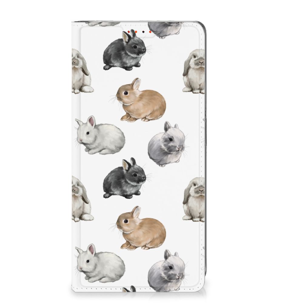 Xiaomi Redmi Note 12 Pro Plus hoesje maken Konijntjes design voorkant