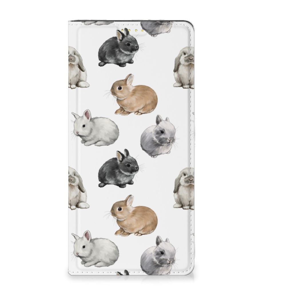 Xiaomi Redmi Note 13 5G Hoesje maken konijntjes design voorkant