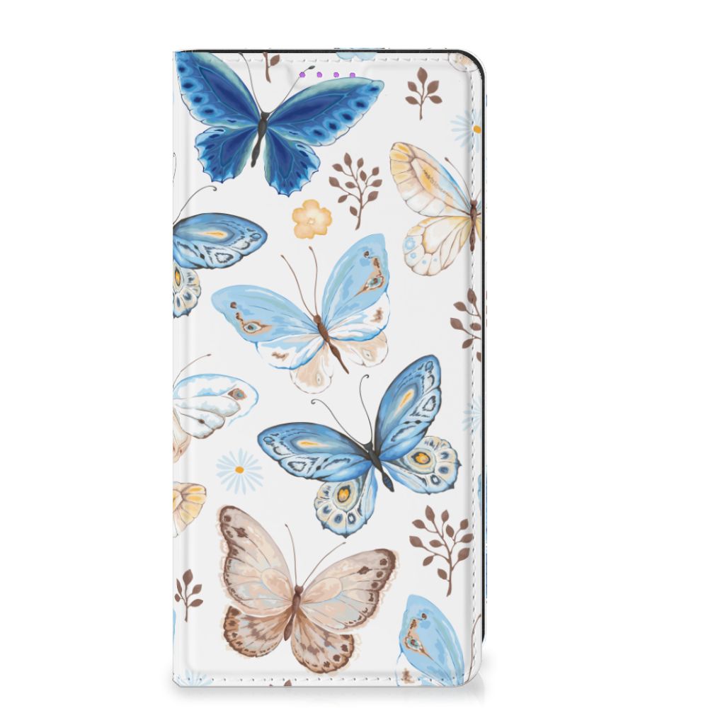 Xiaomi Redmi Note 13 Pro Plus hoesje maken Vlinder design vooraanzicht