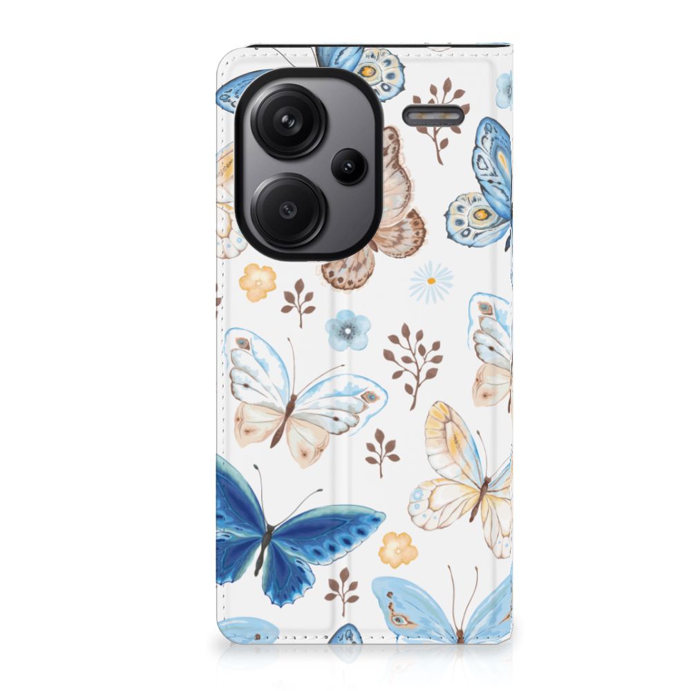 Xiaomi Redmi Note 13 Pro Plus Hoesje maken Vlinder voorkant