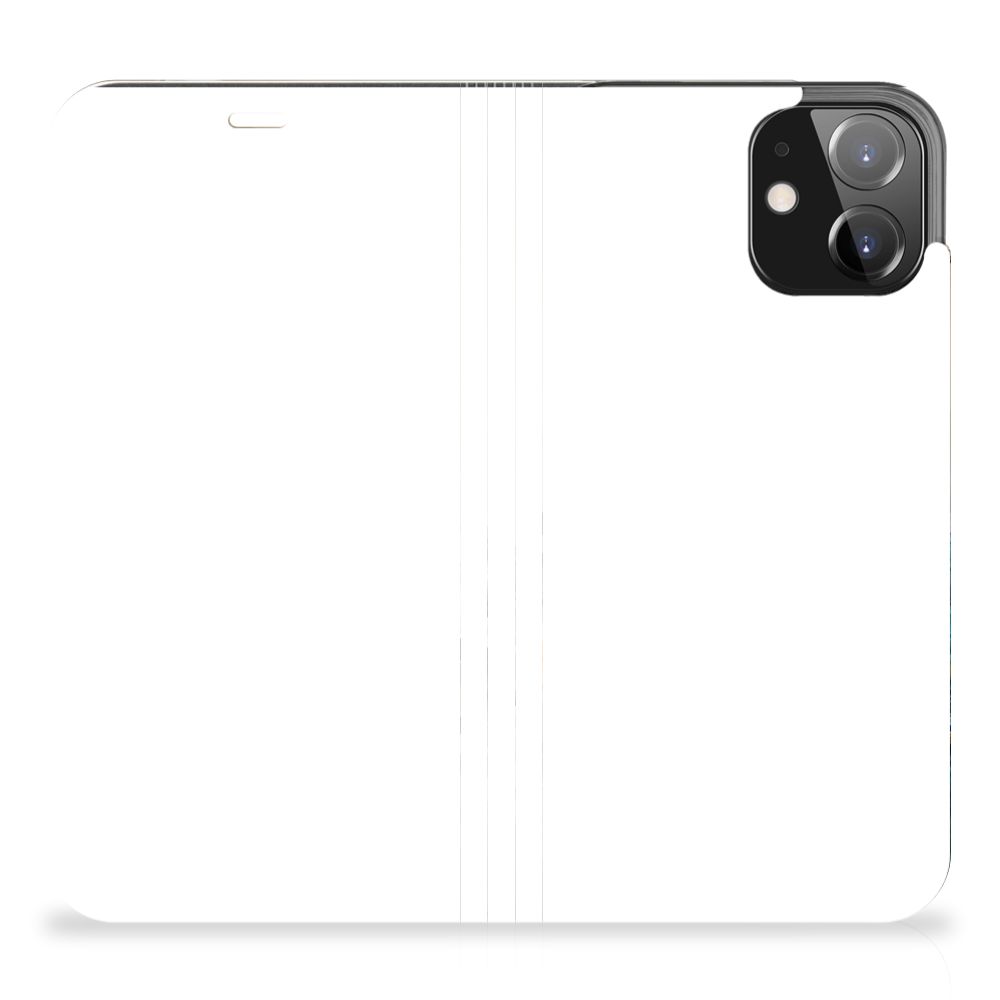 Hoesje maken voor iPhone 12 | iPhone 12 Pro Vintage Pauwen - leeg hoesje voor een uniek ontwerp
