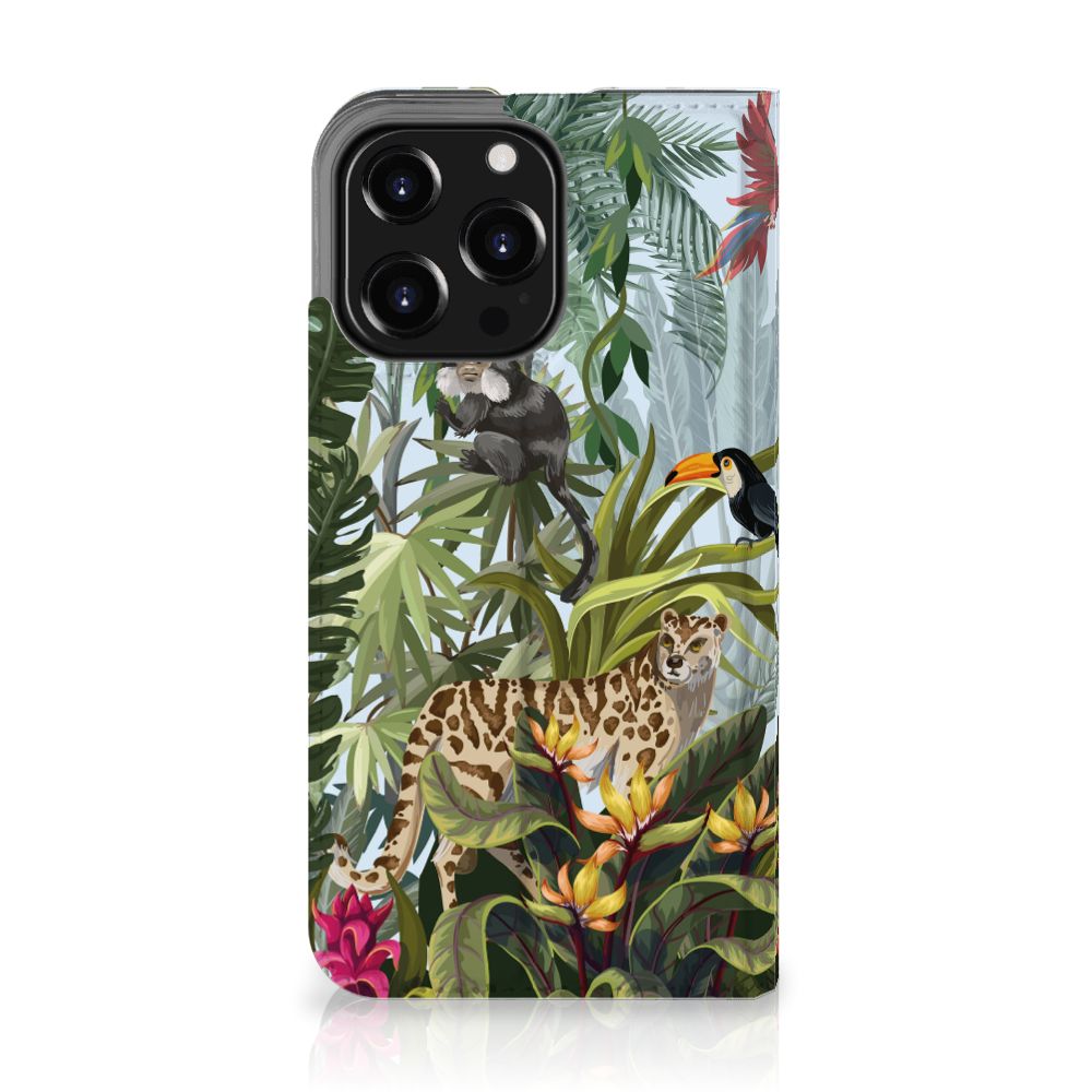 Apple iPhone 13 Pro hoesje maken Jungle design voorkant