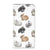Hoesje maken voor iPhone 16 Plus Konijntjes design konijnen aanzicht
