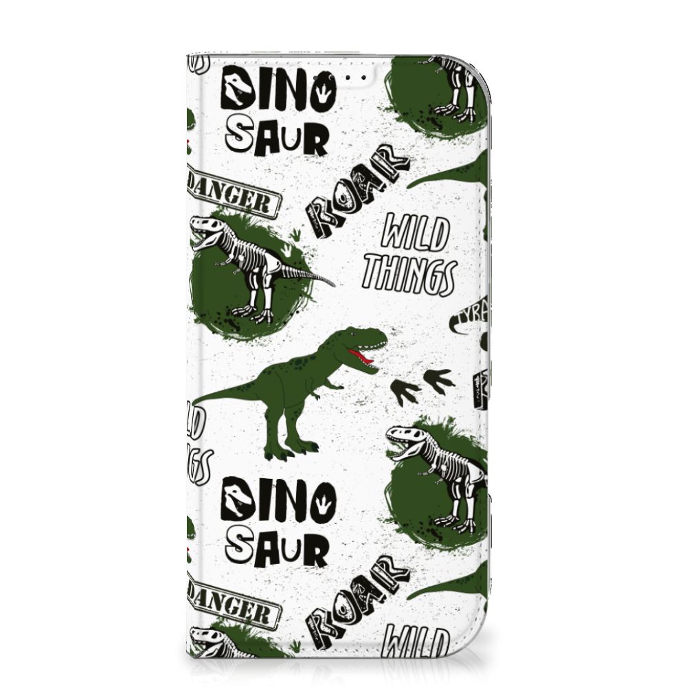 Hoesje maken voor iPhone 16 Pro Max Dinosaurus dino design voorkant