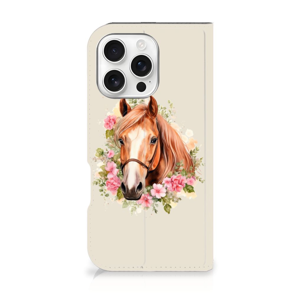 iPhone 16 Pro Hoesje maken Paard voorzijde