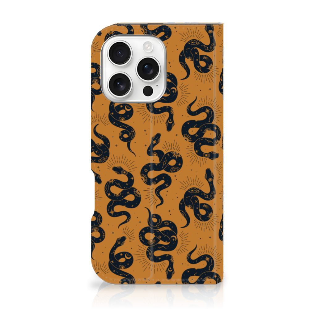 Apple iPhone 16 Pro Hoesje maken voor iPhone 16 Pro Snakes voorkant