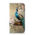 Apple iPhone 16 hoesje maken voor iPhone 16 Vintage Pauwen voorkant
