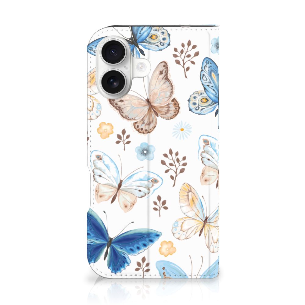 Apple iPhone 16 hoesje maken Vlinder voorkant