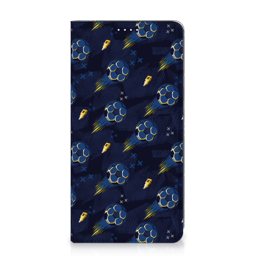 Samsung Galaxy S20 FE Hoesje met Magneet Voetbal voorkant