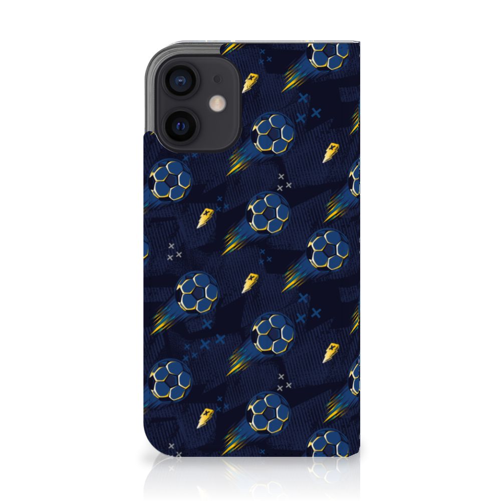 Hoesje met Magneet voor iPhone 12 Mini Voetbal met leuk voetbal design ⚽