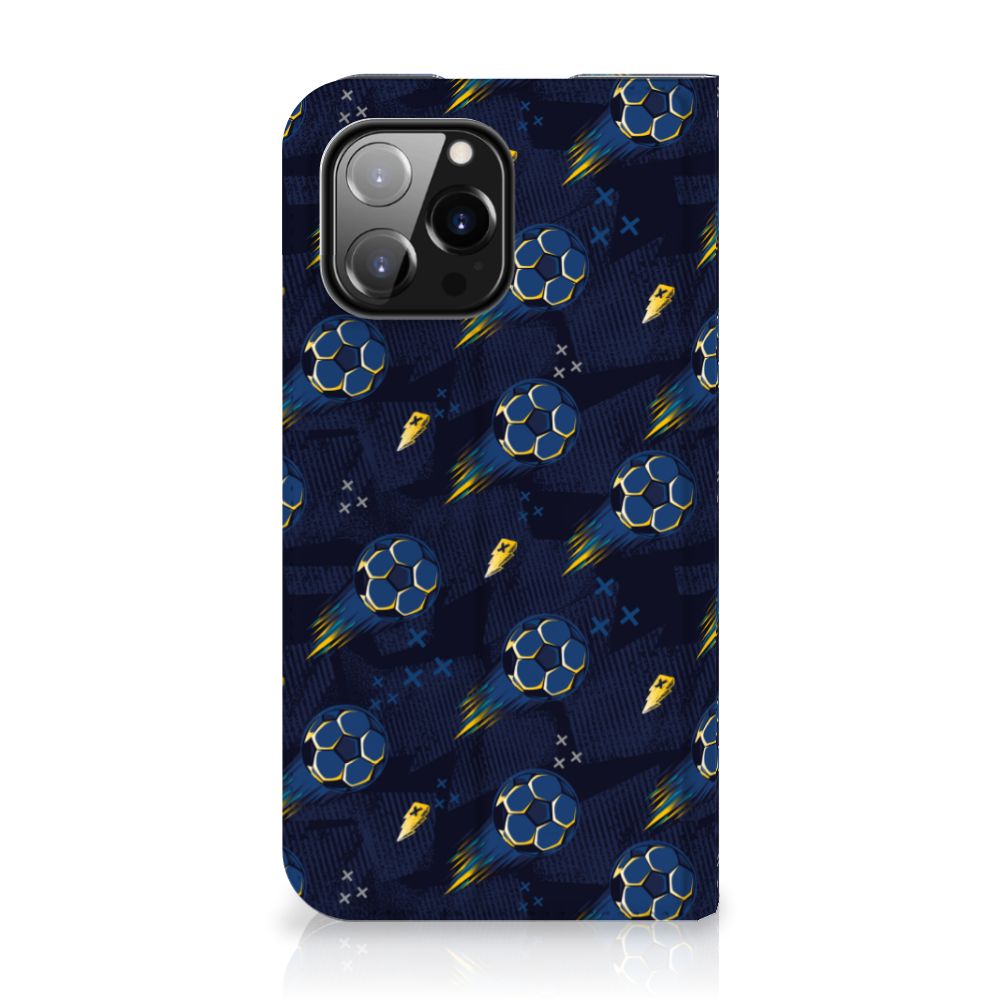 Hoesje met Magneet voor iPhone 14 Pro Max Voetbal