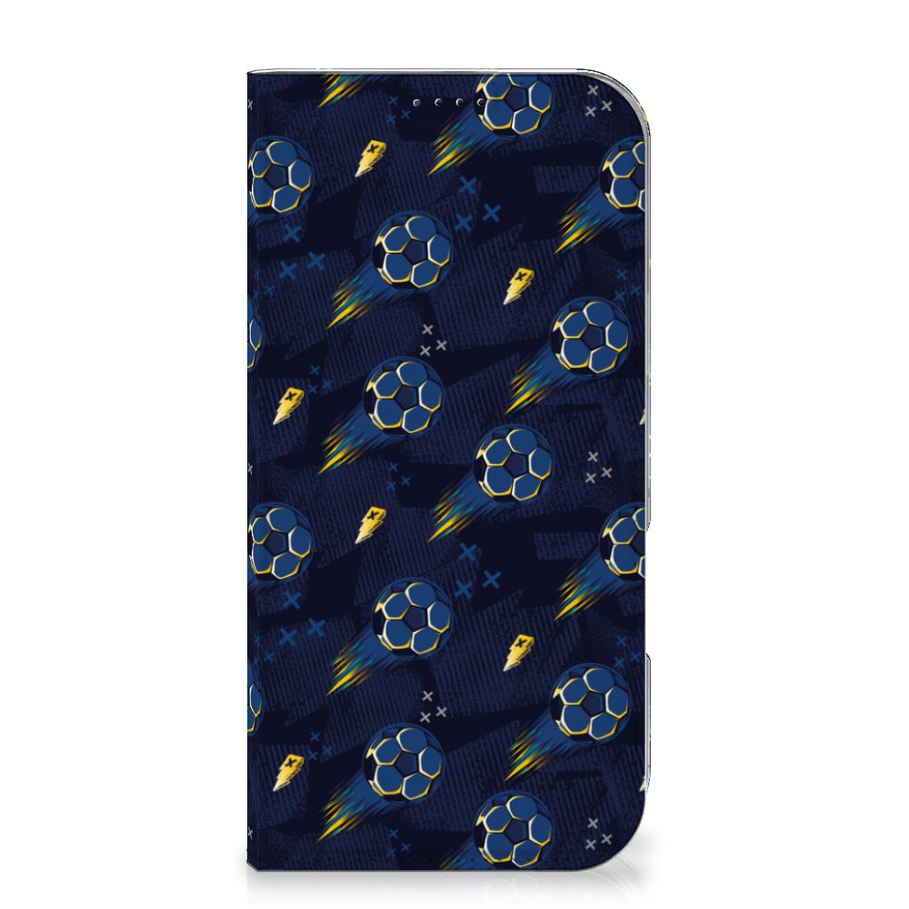 iPhone 16 Pro Max Hoesje met Magneet Voetbal voorkant