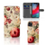 Apple iPhone 11 Pro Max Hoesje voor Apple iPhone 11 Pro Max Bloemen voorkant zij aanzicht