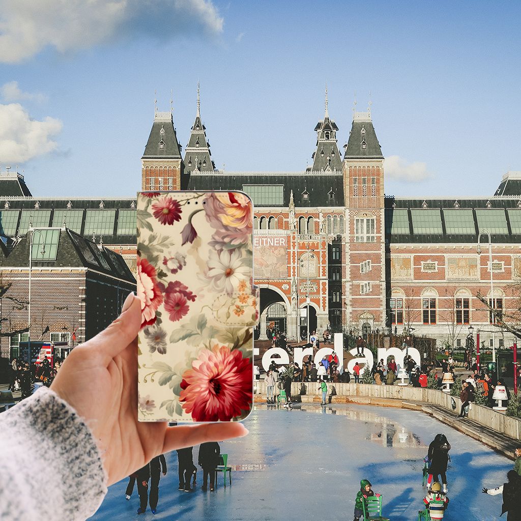 Apple iPhone 11 Pro Max Hoesje voor Apple iPhone 11 Pro Max Bloemen hand uitzicht Amsterdam