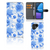 Fairphone 5 hoesje voor Fairphone 5 Flowers Blue design bloemen aanzicht