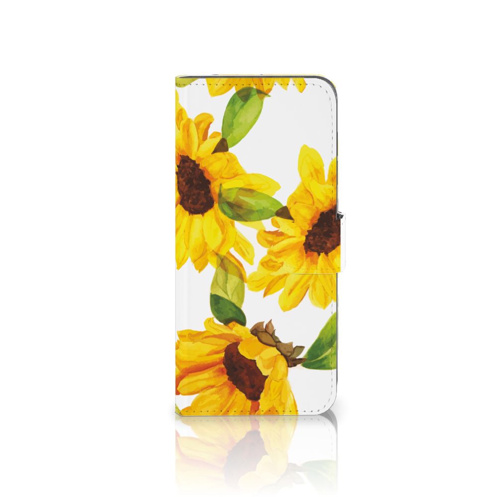 Fairphone 5 hoesje voor Fairphone 5 Zonnebloemen design zonnebloemen aanzicht