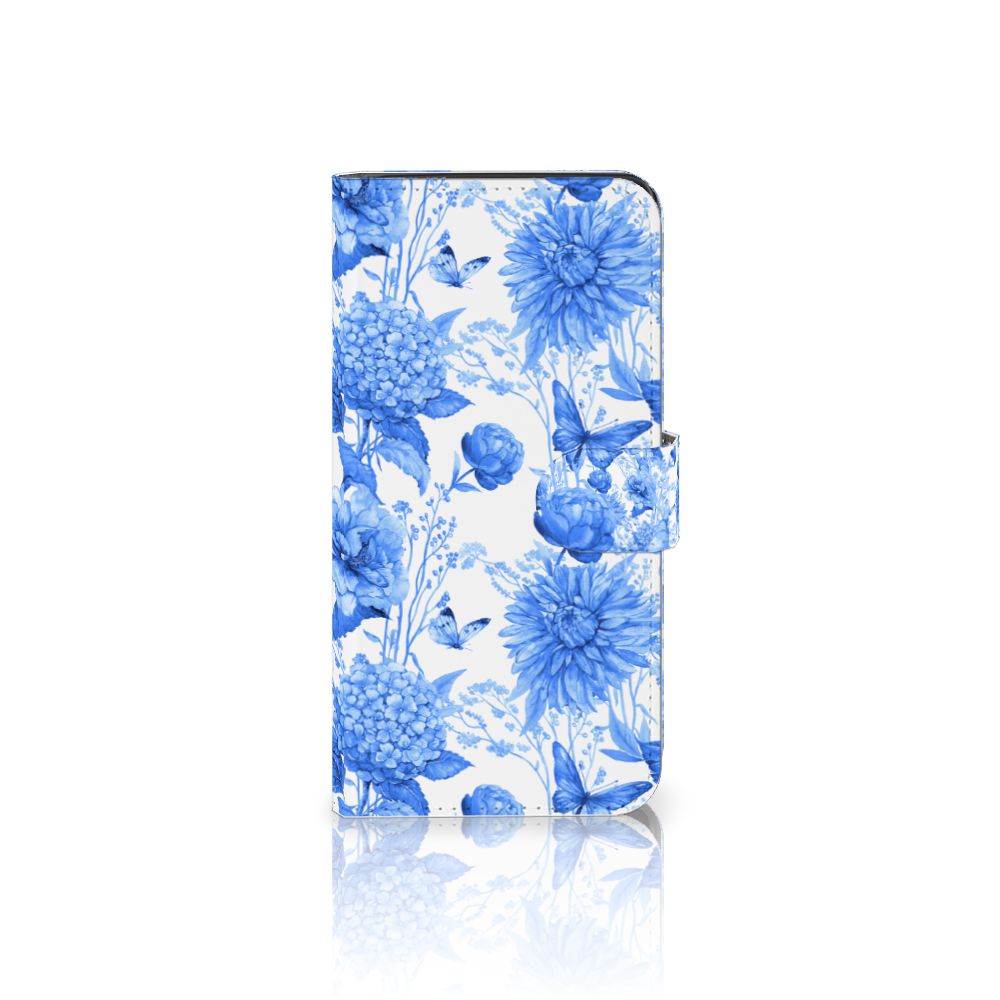 Hoesje voor Google Pixel 7A Flowers Blue met prachtig bloemenontwerp in Delftsblauw. Perfect als cadeau! 🌸