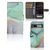 Hoesje voor Google Pixel 7A Watercolor Mix telefoonhoesje links rechts aanzicht