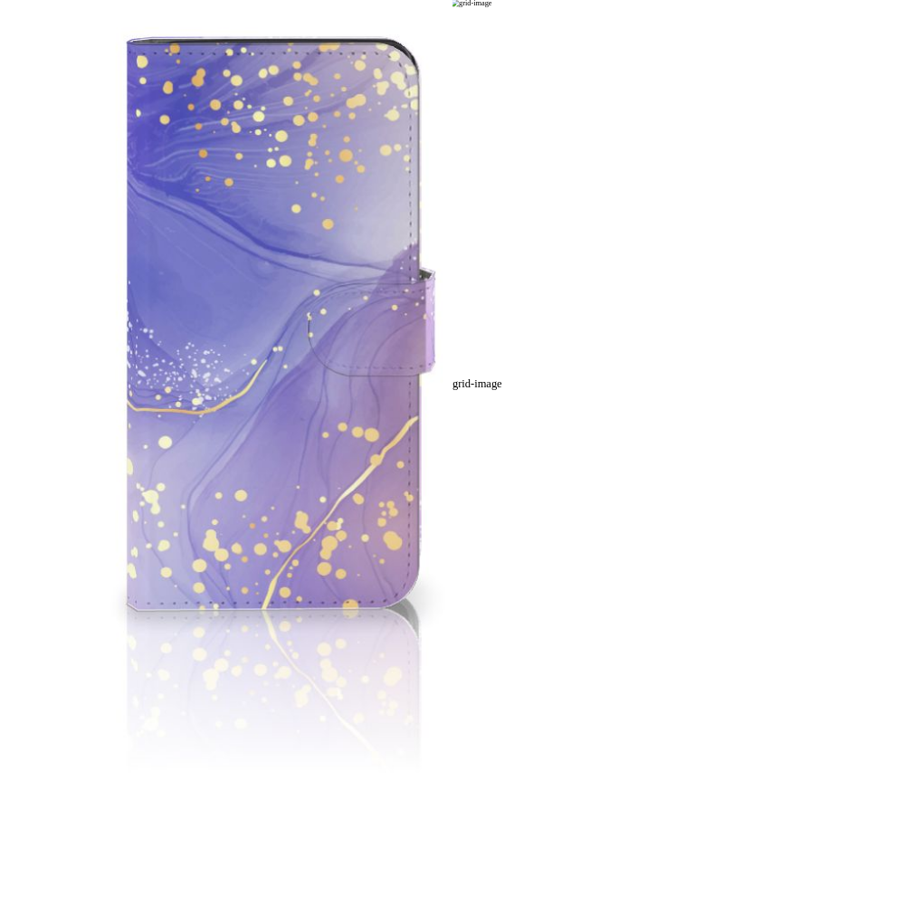 Google Pixel 7A hoesje Watercolor Paars aanzicht