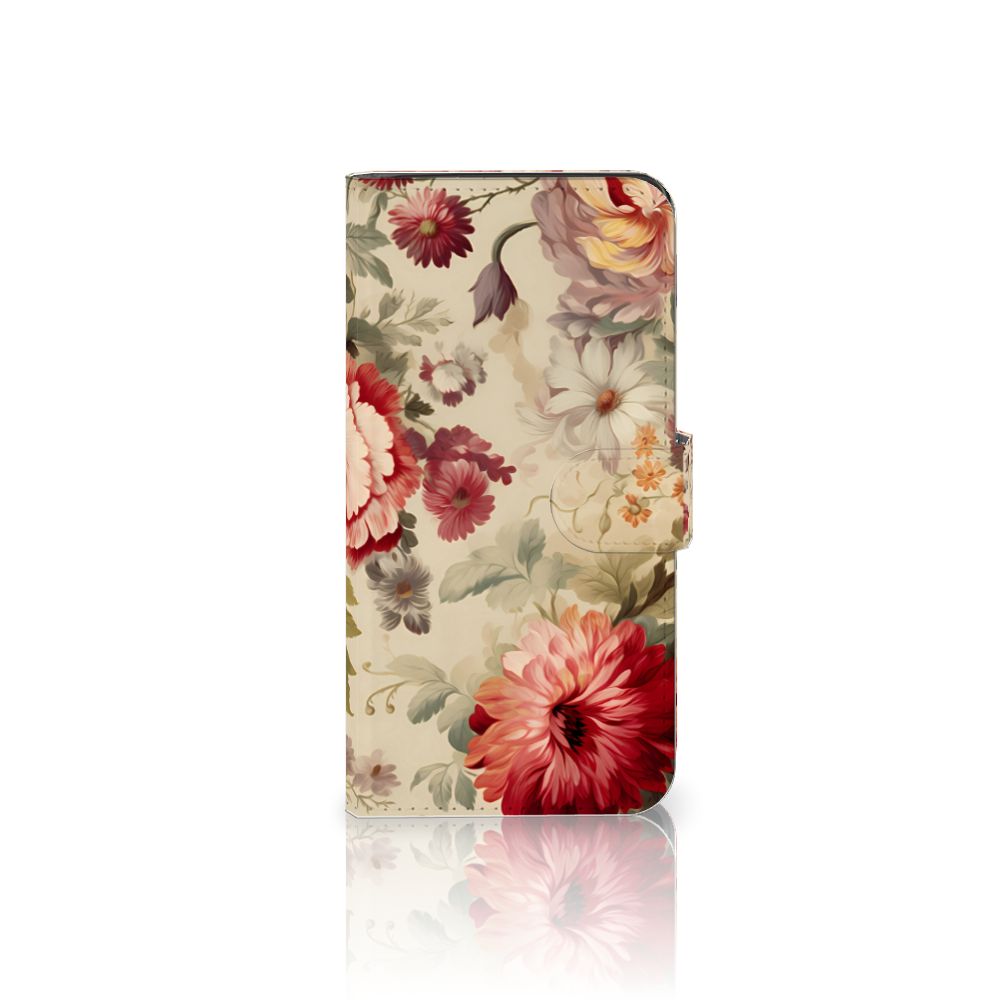 Google Pixel 8A Hoesje voor Google Pixel 8A Bloemen voorkant
