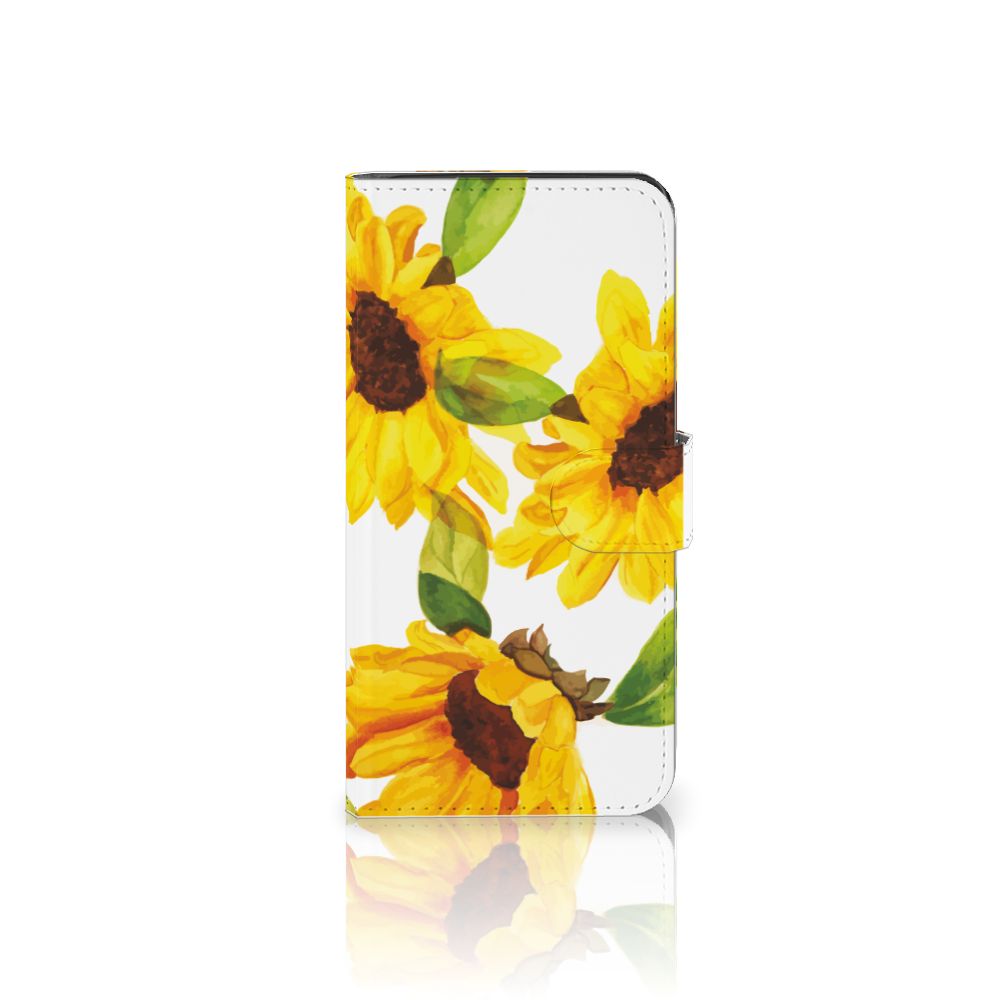Google Pixel 8A hoesje zonnebloemen voorkant