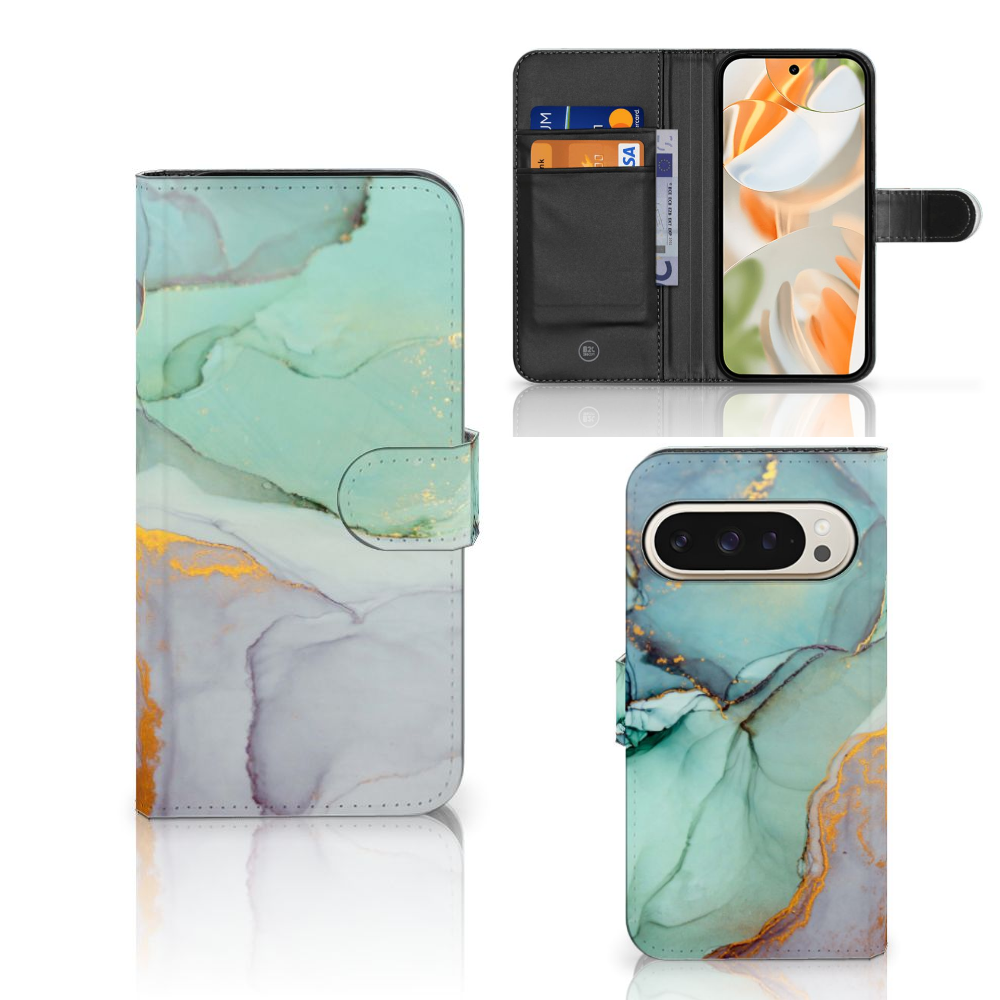Hoesje voor Google Pixel 9 | 9 Pro Watercolor Mix case design watercolor view