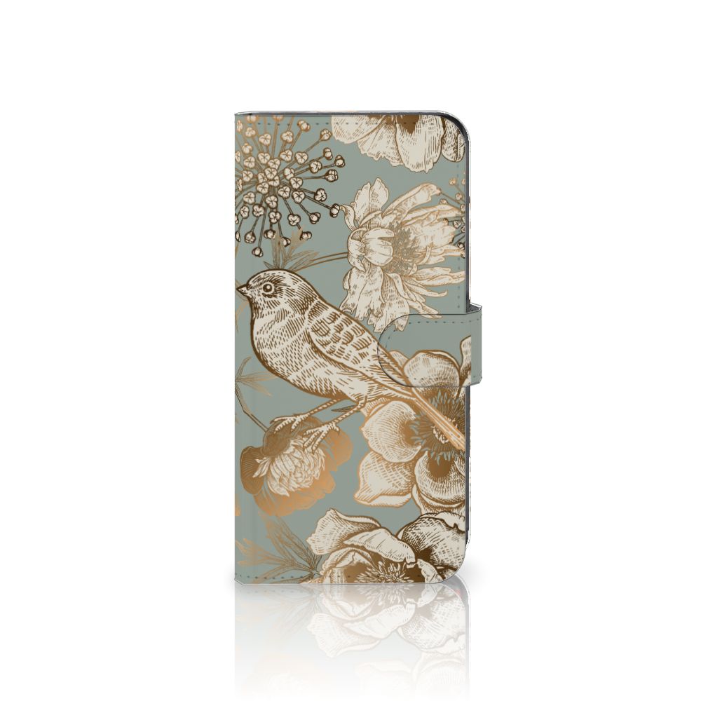 Hoesje voor Motorola Moto G85 Vintage Bird Flowers voorkant
