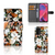 Hoesje voor OPPO A54 5G | A74 5G | A93 5G Dark Flowers