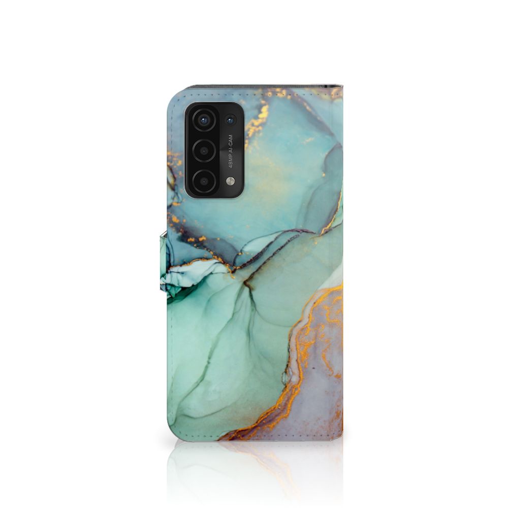 OPPO A54 5G A74 5G A93 5G hoesje Watercolor Mix zijaanzicht