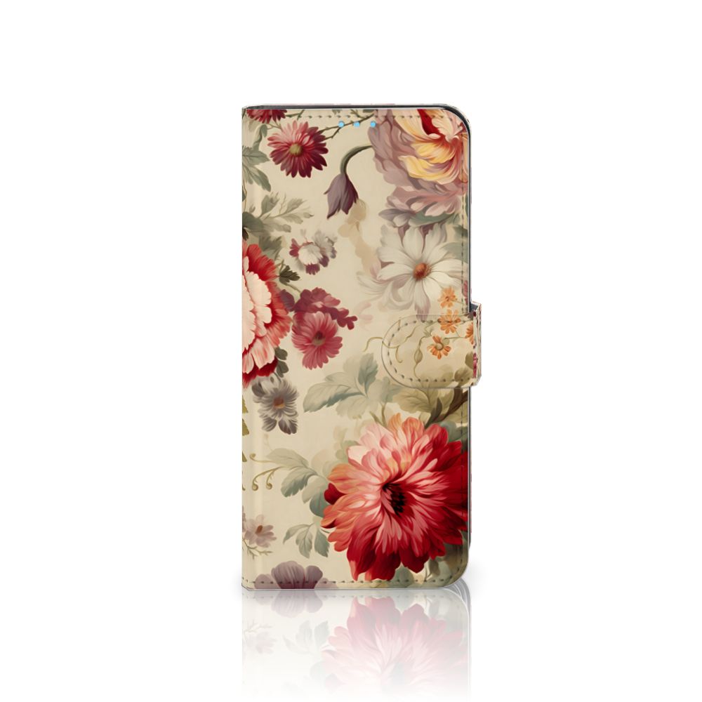 OPPO A72 OPPO A52 hoesje bloemen vooraanzicht