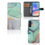 Samsung Galaxy A05s hoesje Watercolor Mix front design zij aanzicht