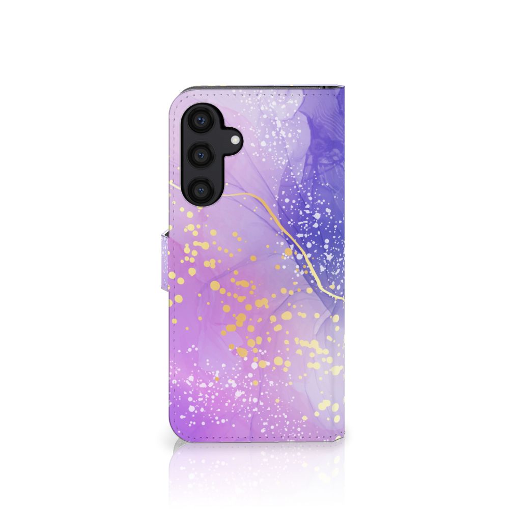 Hoesje voor Samsung Galaxy A15 Watercolor Paars