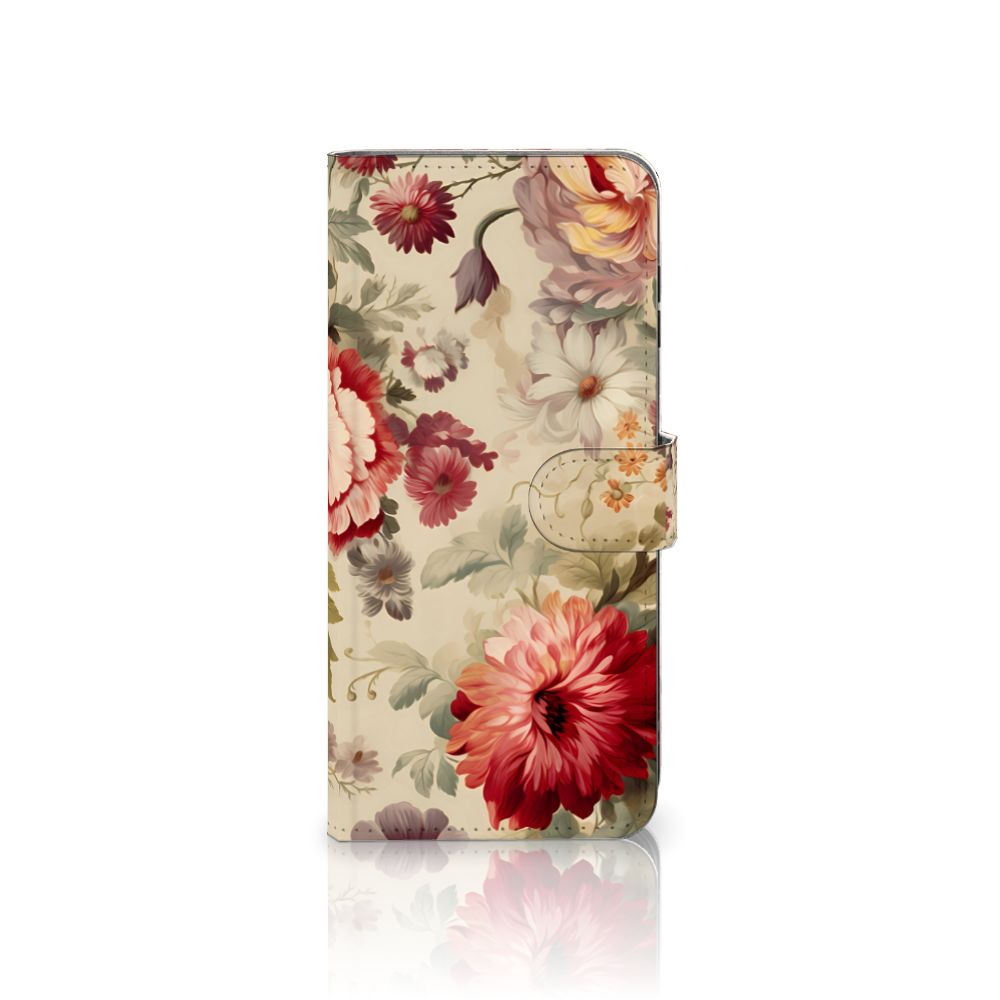 Samsung Galaxy A16 4G/5G hoesje Bloemen design bloemen aanzicht