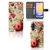 Samsung Galaxy A25 Hoesje voor Samsung Galaxy A25 Bloemen bloemen design voorzijde en binnenkant