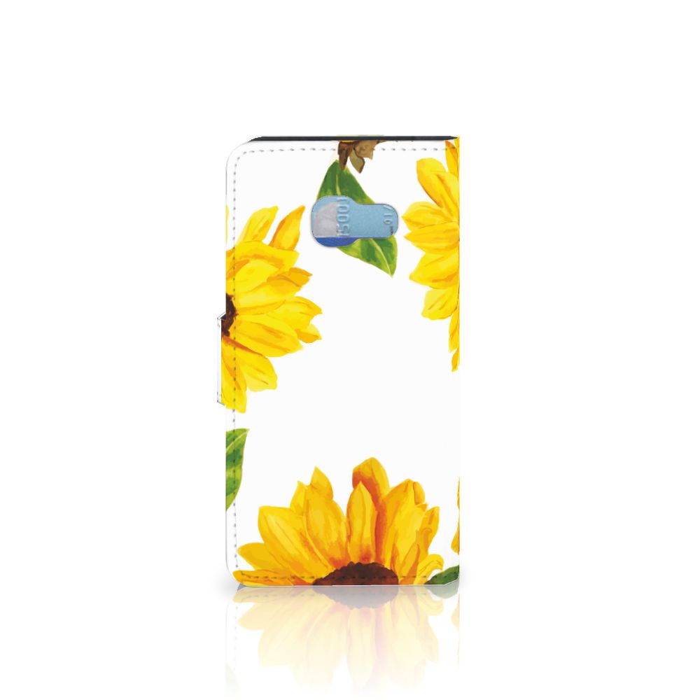 Samsung Galaxy A3 2017 Hoesje Zonnebloemen voorkant