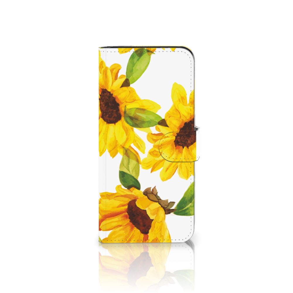 Samsung Galaxy A36 Hoesje voor Samsung Galaxy A36 Zonnebloemen zonnebloem design voorkant