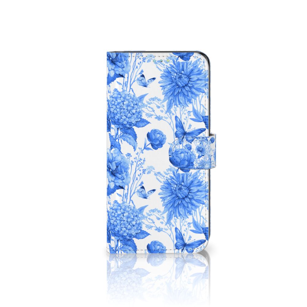 Hoesje voor Samsung Galaxy A52 Flowers Blue