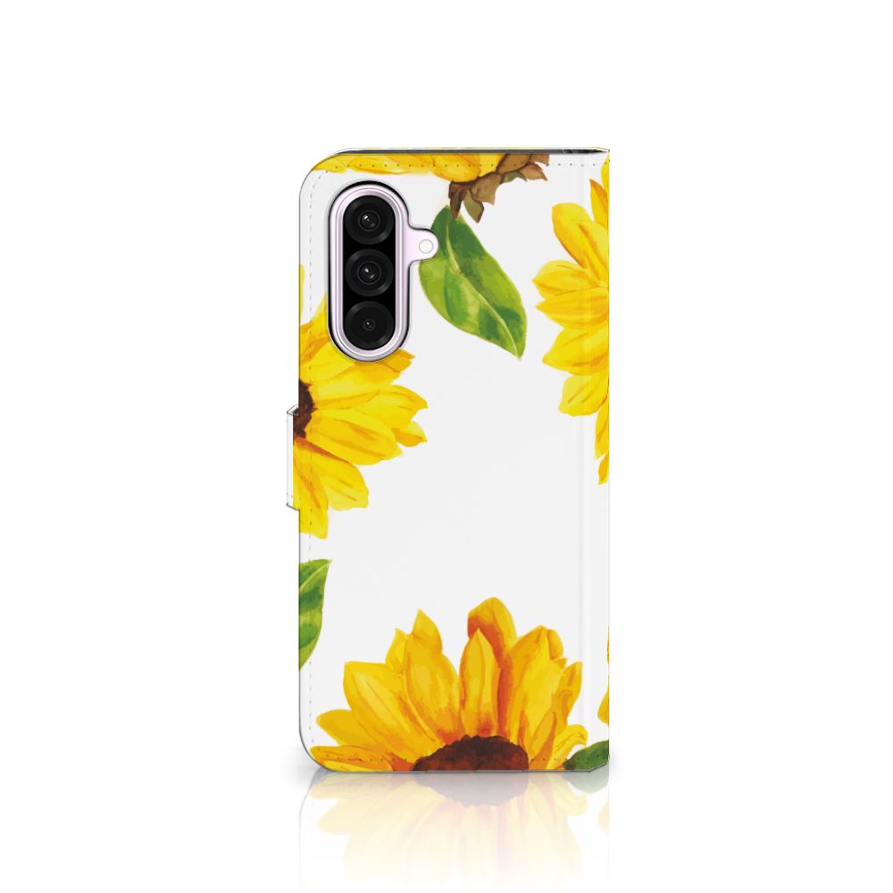Samsung Galaxy A56 hoesje zonnebloemen design voorkant