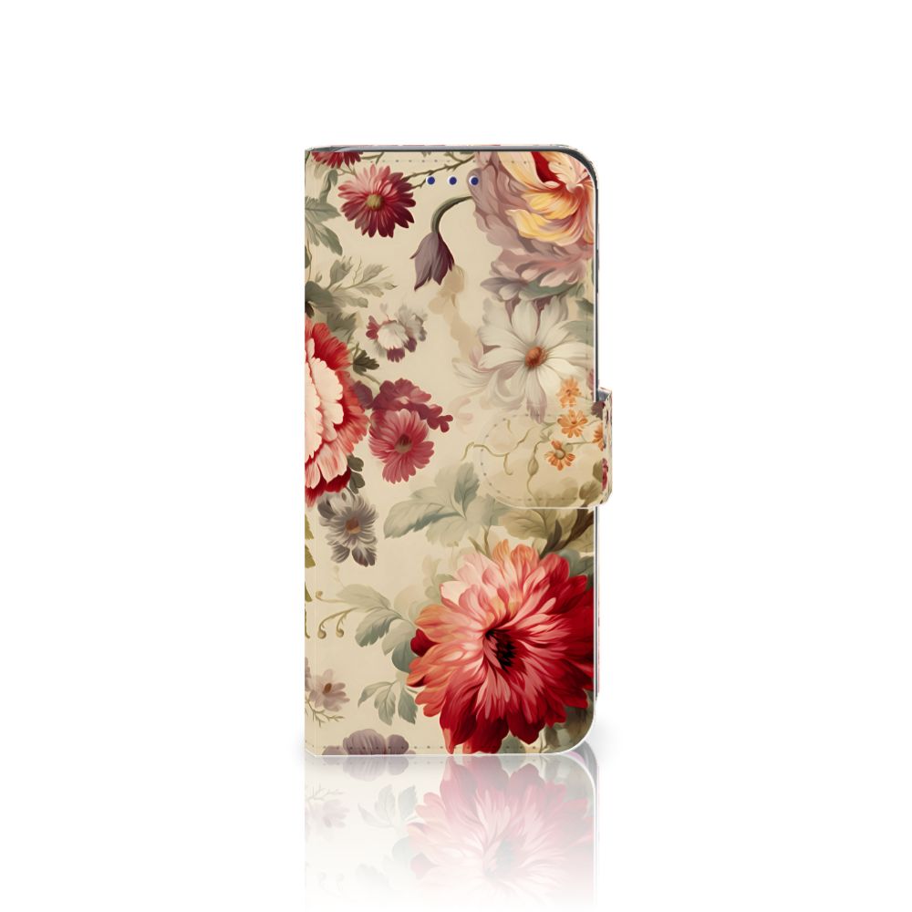 Samsung Galaxy S10 Hoesje voor Samsung Galaxy S10 Bloemen bloemen design voorkant