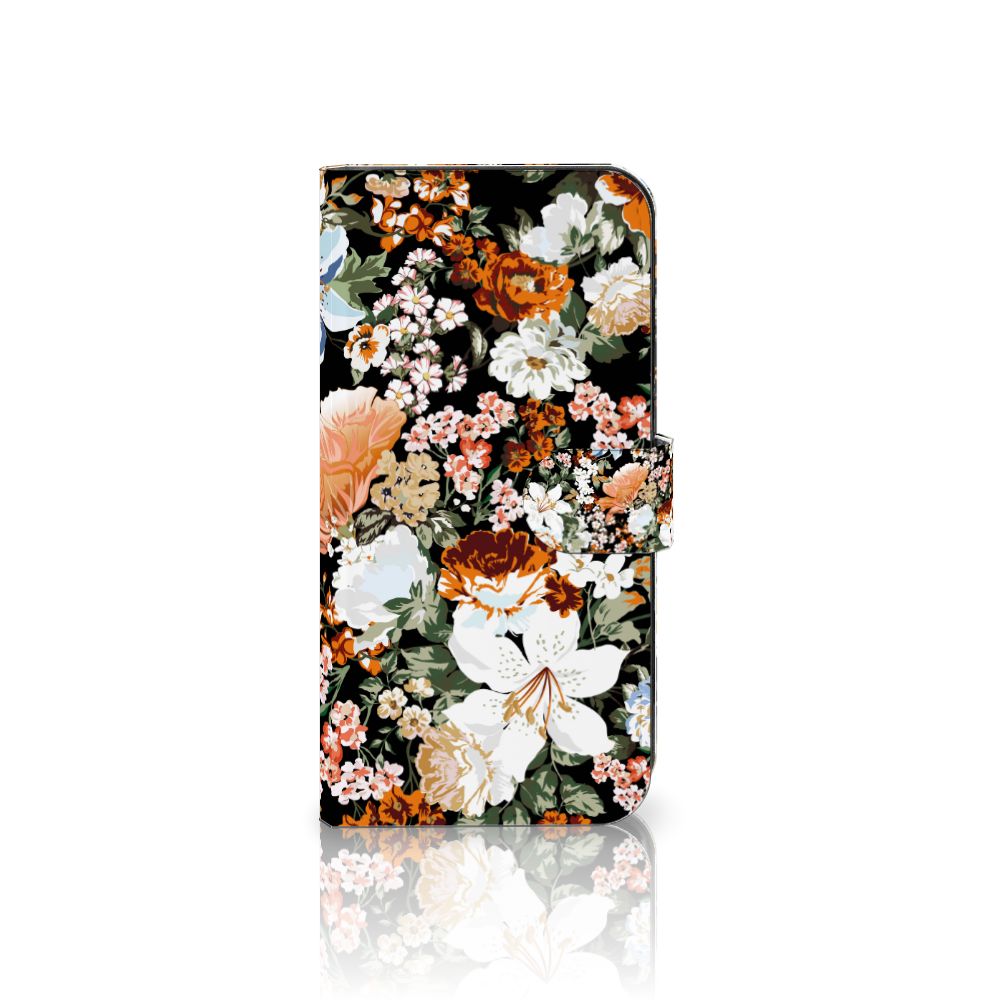 Hoesje voor Samsung Galaxy S23 FE Dark Flowers met kleurrijk bloemenontwerp, ideaal als cadeau, biedt bescherming en gebruiksgemak.
