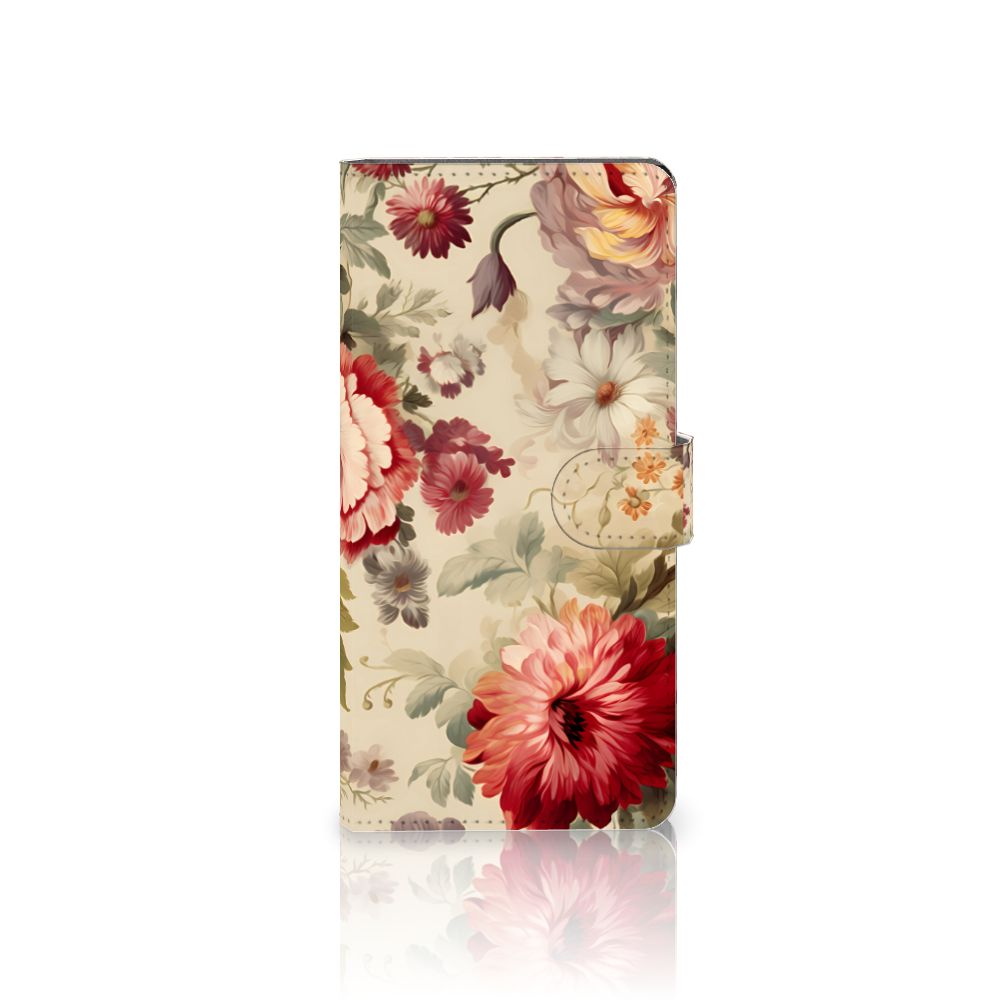 Samsung Galaxy S23 Ultra Hoesje Bloemen voorkant