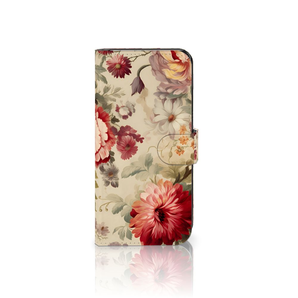 Samsung Galaxy S24 Plus Hoesje voor Samsung Galaxy S24 Plus Bloemen bloemen vooraanzicht