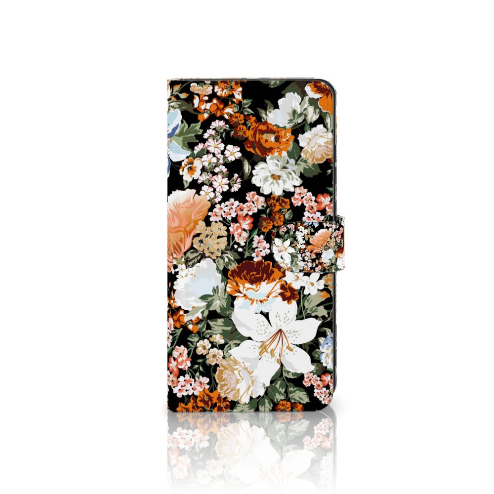 Samsung Galaxy S25 Ultra Hoesje Dark Flowers voorkant
