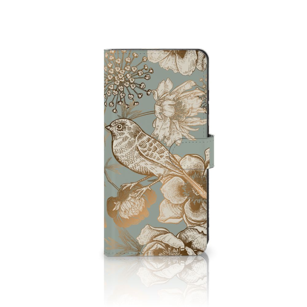 Samsung Galaxy S25 Ultra hoesje Vintage Bird Flowers vooraanzicht
