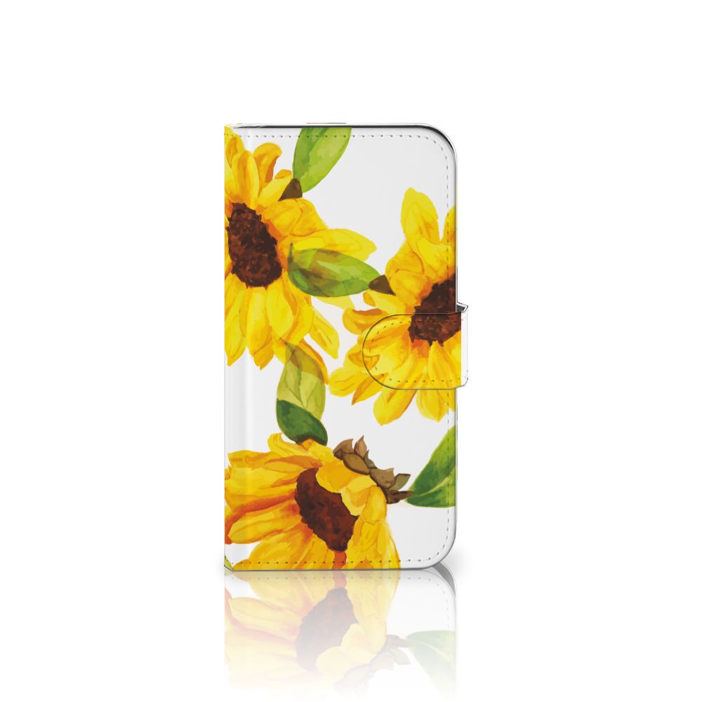 Samsung Galaxy S25 hoesje zonnebloemen design voorkant