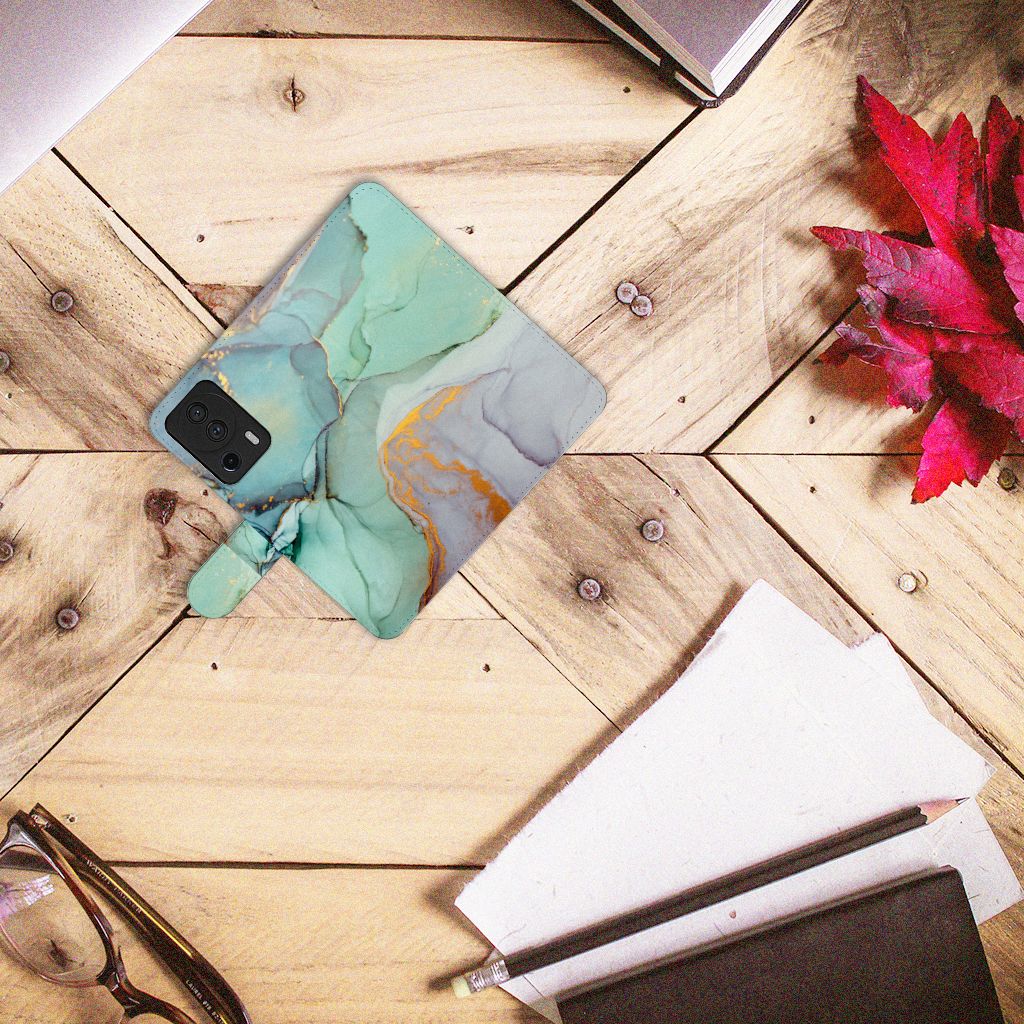 Hoesje voor Xiaomi 13 Lite Watercolor Mix design bovenaanzicht