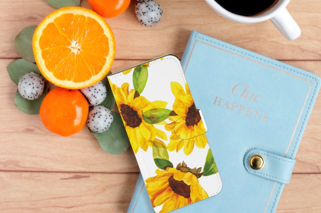 Xiaomi 13 Pro hoesje voor Xiaomi 13 Pro Zonnebloemen bovenaanzicht