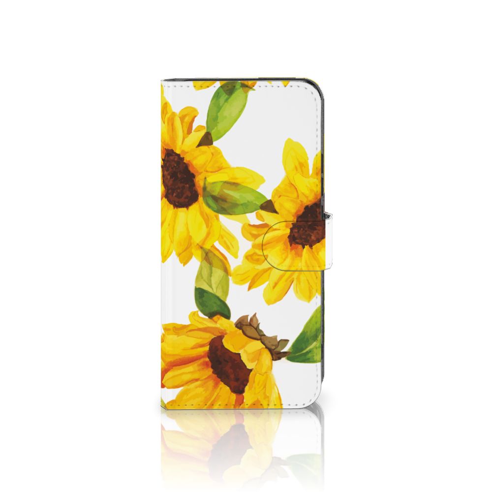 Xiaomi Poco F5 Pro hoesje zonnebloemen design voorkant