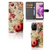 Xiaomi Redmi Note 12S Hoesje voor Xiaomi Redmi Note 12S Bloemen vooraanzicht zijaanzicht