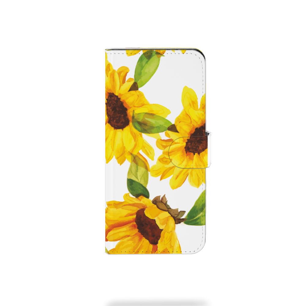 Hoesje voor Xiaomi Redmi Note 13 Pro Plus Zonnebloemen zonnebloemen design voorkant